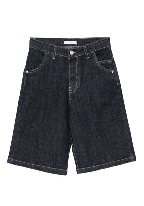 Bermuda con logo PAOLO PECORA KIDS | PP4159BLU